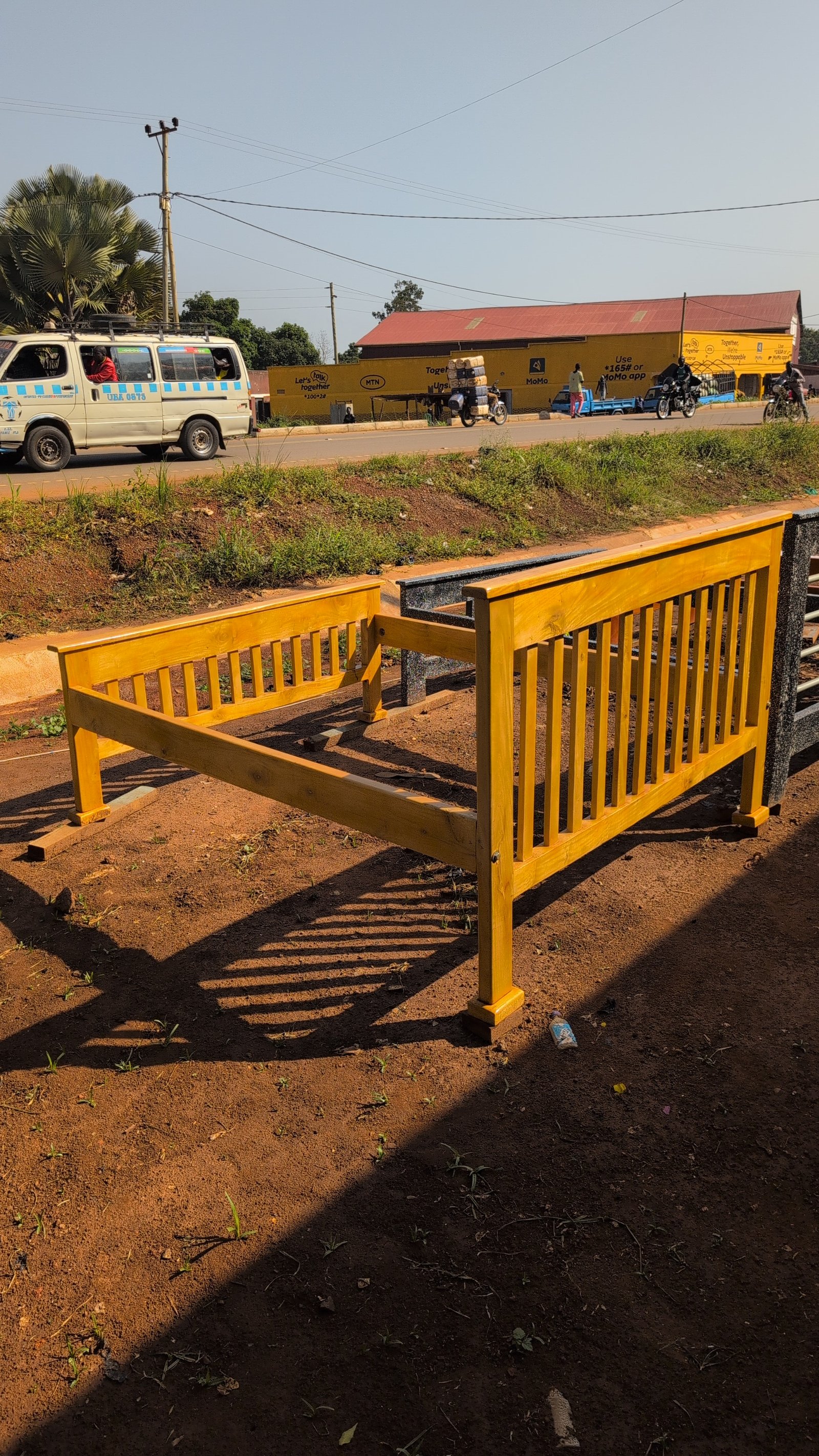 Solid-Wood Bed Frame by Albrighton Engineering