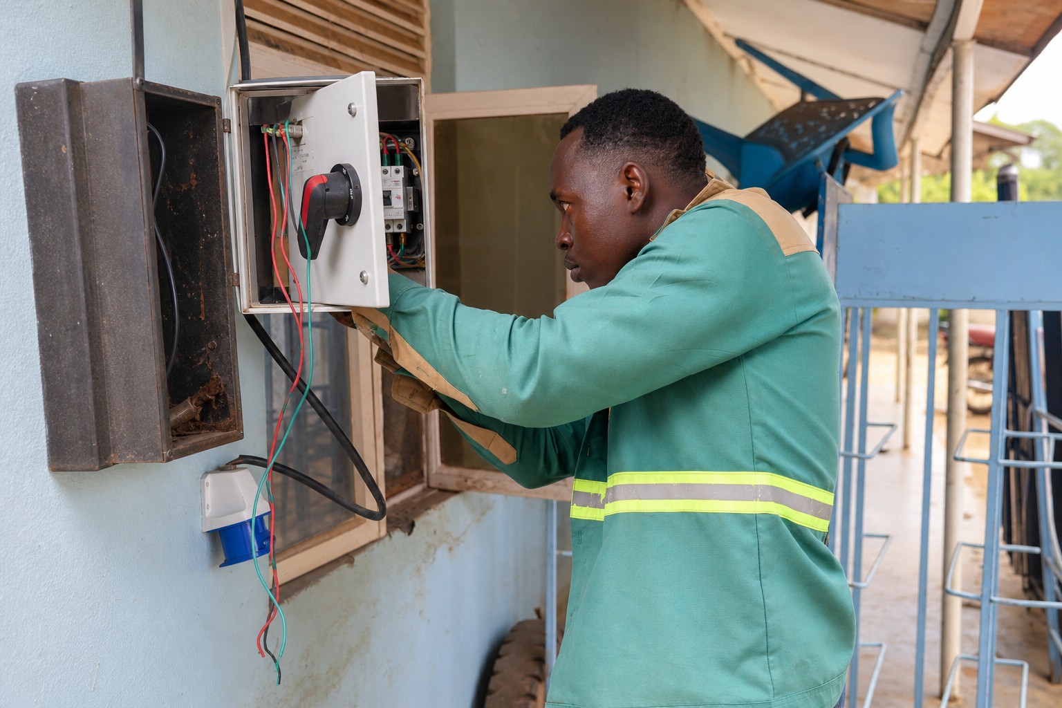 Professional electrical engineering work